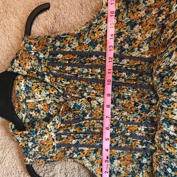 Free people sleeveless tiered top - Picture 2 of 4